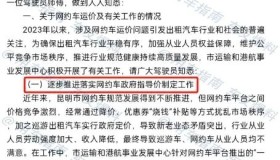 网约车实行政府指导价