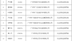 广州从业资格证已失效驾驶员《巡游车服务资格证》作废的公告