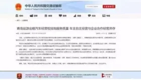 交通部：开始落实，公司都解散，出租车个体户普及全国！