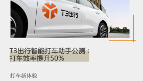 T3出行智能打车助手公测： 打车效率提升50%