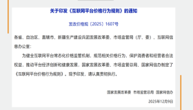 互联网平台价格行为规范
